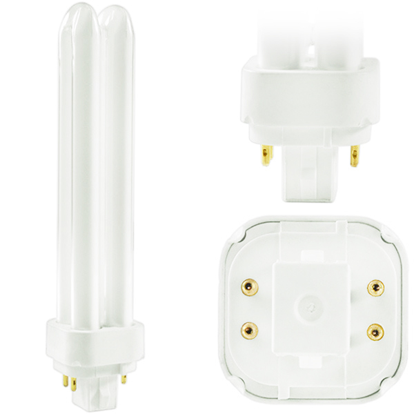SYLVANIA CF26DD/E/830/ECO - 26 Watts 4 Pin CFL 3000K