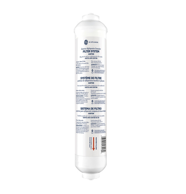 In-Line Water Filtration System for Refrigerators or Icemakers