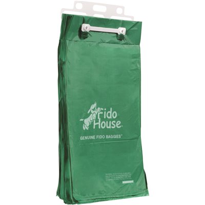 Fido House Baggies Pet Waste Header Bags, Case Of 12