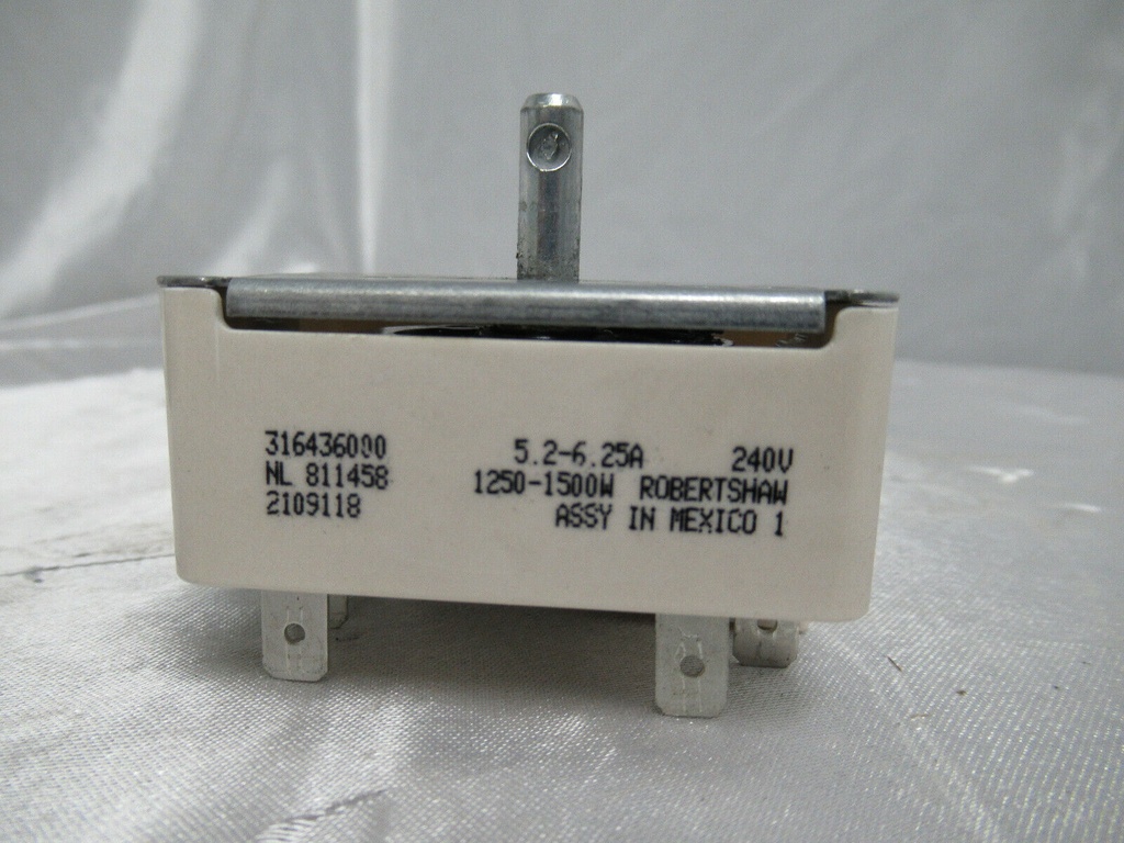 Frigidaire Oven Range Infinite Burner Switch-Small Element