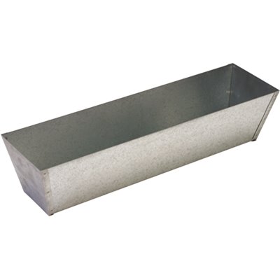 Warner 14 in. Galvanized Mud Pan
