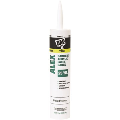 DAP Alex Painter's 10.1 oz. White All-Purpose Acrylic Latex Caulk