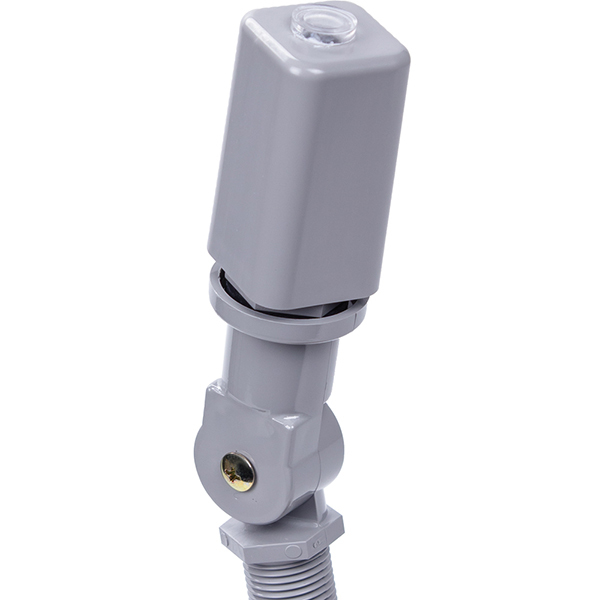 Intermatic Electronic Thermal Type Photocell - Stem and Swivel Mounting LED Compatible - Top Lens - 120-277 Volt