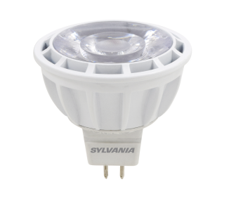 Sylvania LED,9 watt,12 volt,MR16, Bi-Pin (GU5.3) Base,3000K