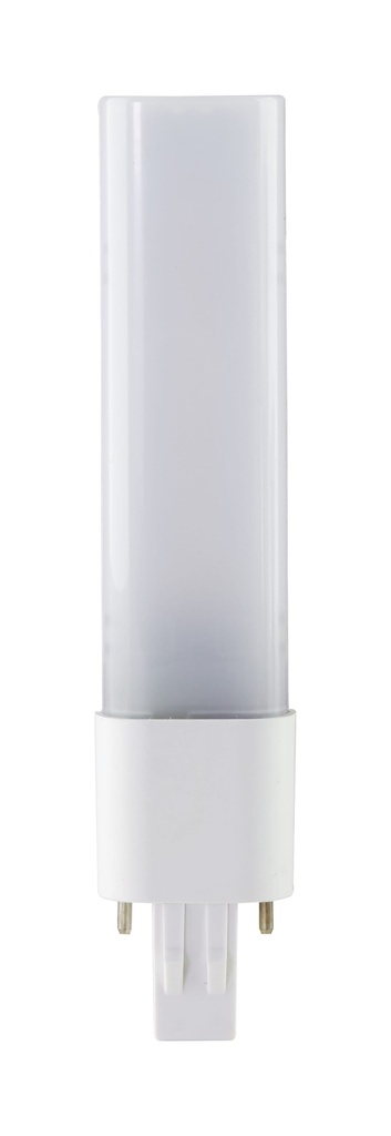 SATCO 5 Watt PLS LED, 27K/3K/35K/4K/5K CCT, GX23 Base, Omni, Type A/B, 120-277 Volt
