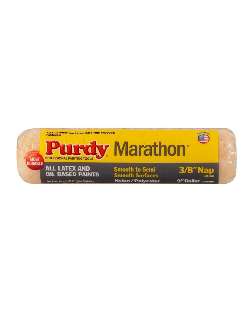 Purdy 9" Marathon Roller Cover