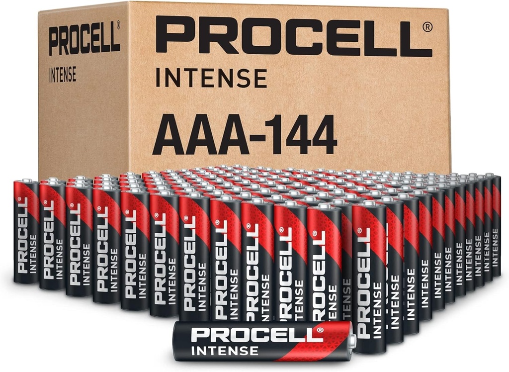 Duracell Procell Intense AAA Alkaline Case Of 144
