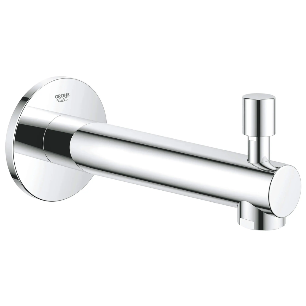 Grohe Concetto 6-11/16" Integrated Diverter Tub Spout Starlight Chrome