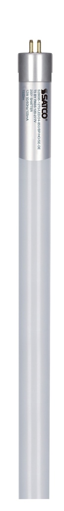 SATCO 13 Watt T5 LED Miniature bi-pin base 5000K 50000 Average rated hours 1700 Lumens 120-277 Volt Type B Ballast Bypass