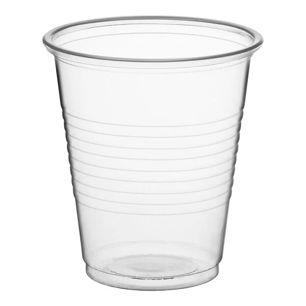 Choice 5 oz. Translucent Thin Wall Plastic Cold Cup - 2500/Case