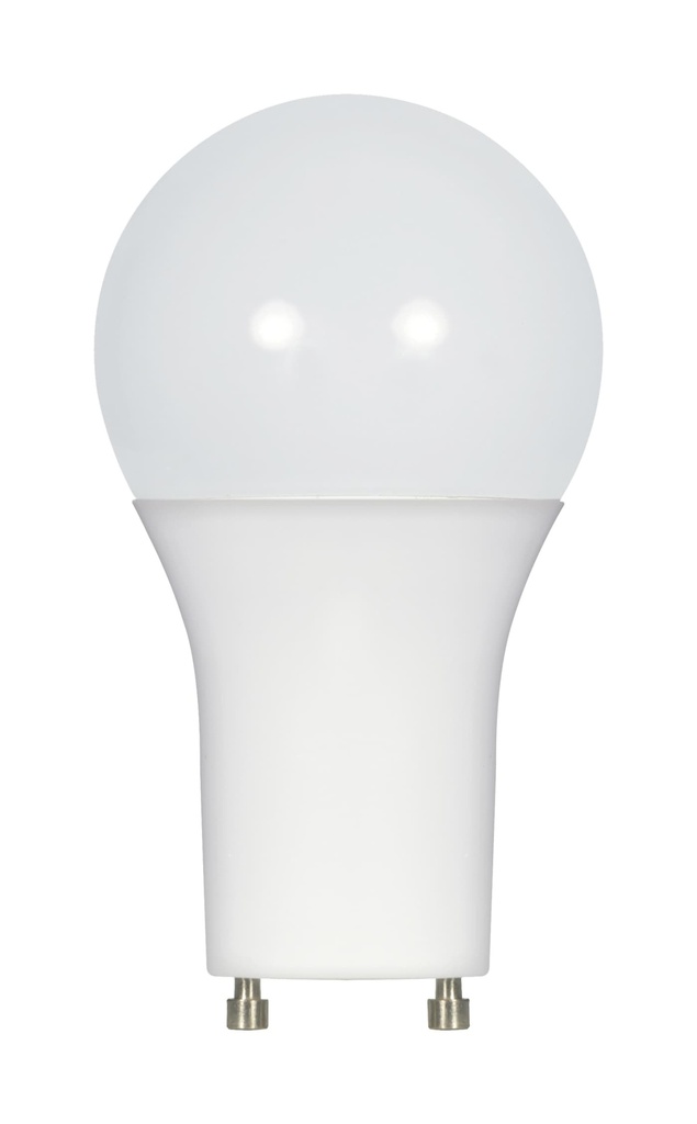 Satco 9.8 Watt; A19 LED; 3000K, GU24 base