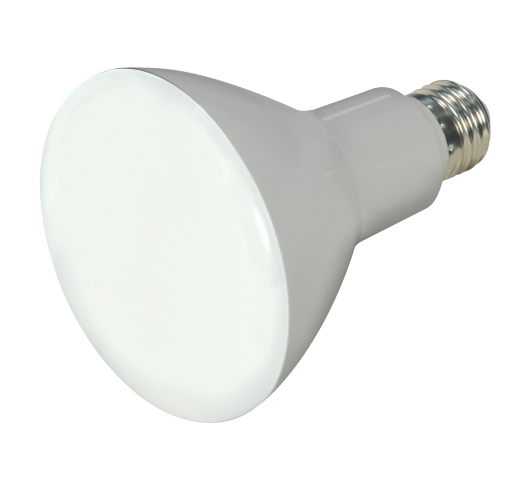 SATCO 9.5 Watt; BR30 LED; 105 deg. Beam Angle; 4000K; Medium base; 120 Volt; Dimmable