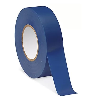 TEMFLEX VINYL ELECTRICAL TAPE 165 BLUE 3/4IN X 60FT (19 MM X 18 M) 6 MIL