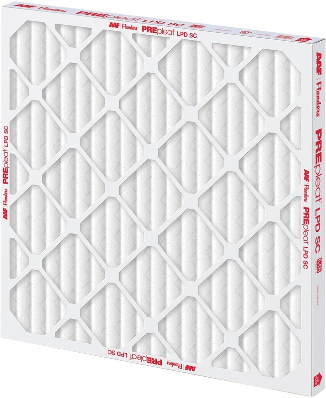 AAF Flanders 25 x 16 x2 Charcoal Pleat Merv8 Filters