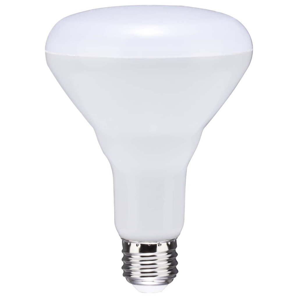 Satco 8.5 Watt, BR30 LED, 2700K, 80 CRI, Medium Base, 120 Volts, Dimmable, (Pack of 6)