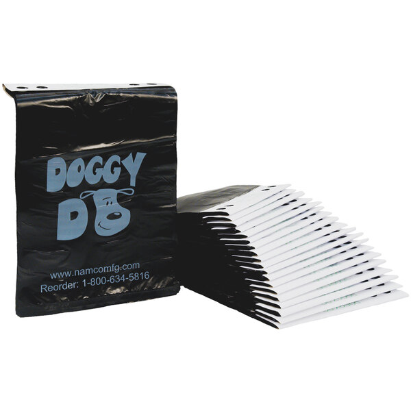 NAMCO Doggy Do Bags On Hanger 20 Hangers 2000 per Case