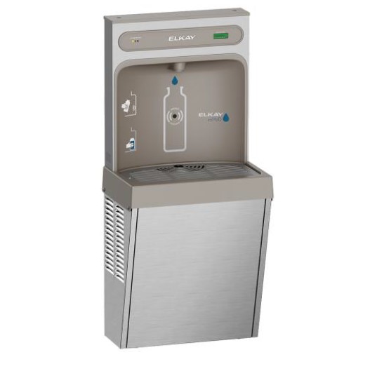 ELKAY ezH2O® Refrigerated Surface Mount Bottle Filling Station Filtered 8GPH Stainless Steel