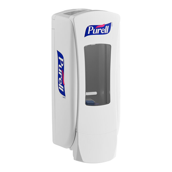 PURELL ADX-12 Push-Style Hand Sanitizer Dispenser, White