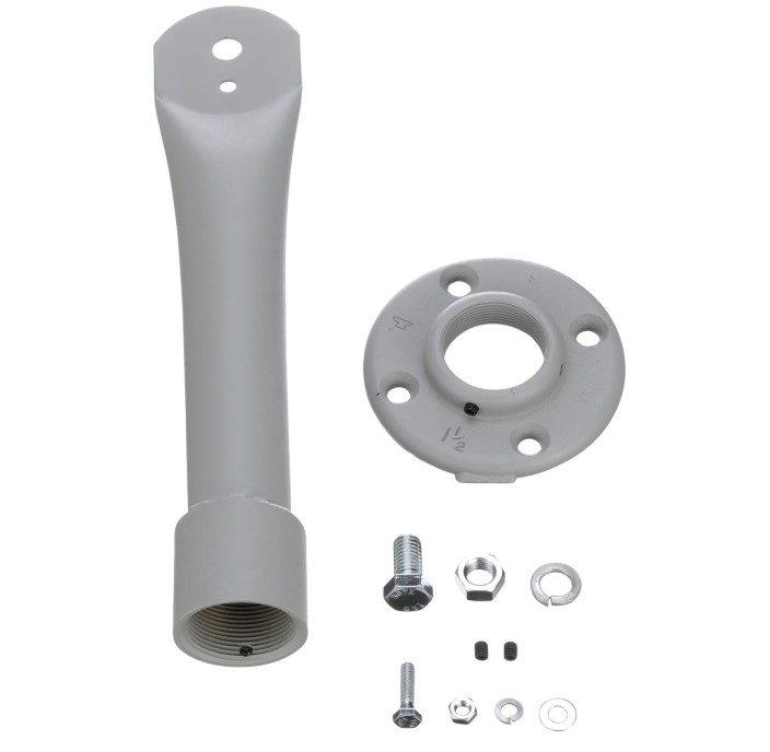 TPI Corporation Fan Ceiling Mount Accessory Kit Gray Finish for ACH and IHP Series