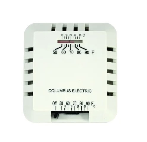 TPI Corporation Heating Only for Millivolt to 24V System Wall Stat