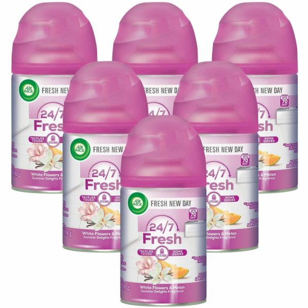 Air Wick Life Scents Freshmatic Automatic Spray Refill, 6.17 Oz, Carton Of 6