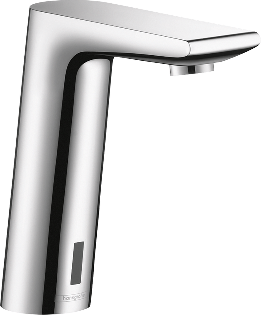 Hansgrohe Metris S Electronic Faucet with Preset Temperature Control, without Pop-up Drain