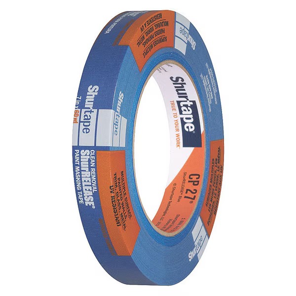 Shurtape ShurRELEASE® CP 027 Painter's Tape - Blue, 0.7 in. x 60 yd.