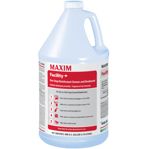 Maxim Facility+ One Step Disinfectant Cleaner and Deodorizer (4 Gal/Case)