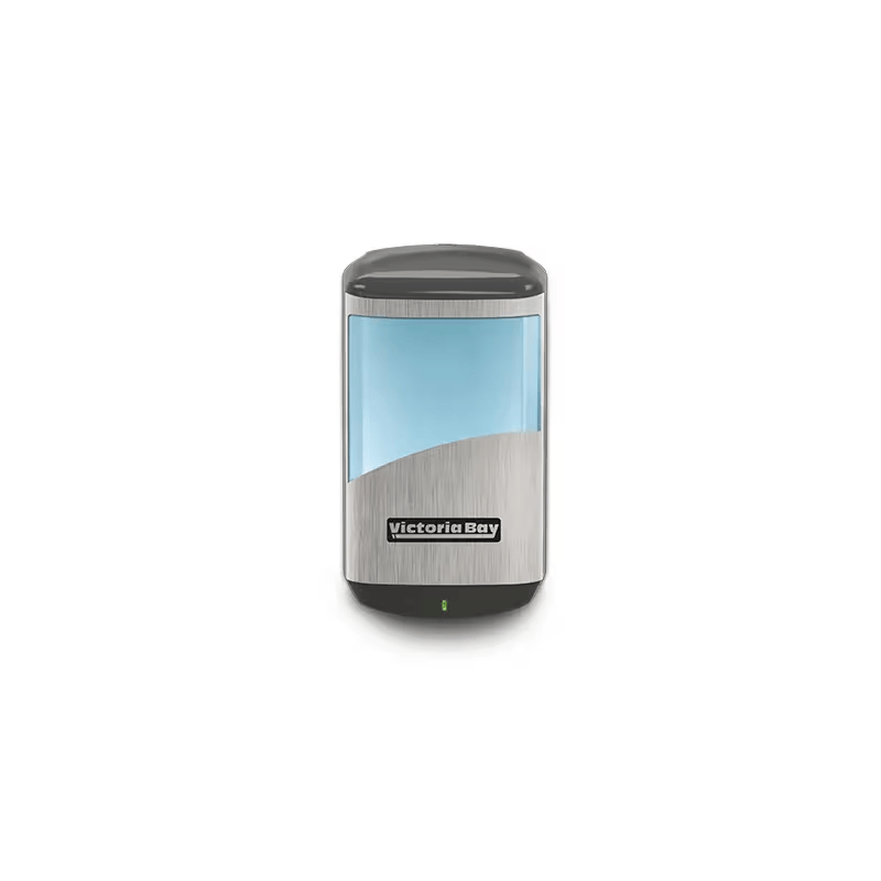 Victoria Bay Soap Dispenser Black Silver Automatic 1/Each