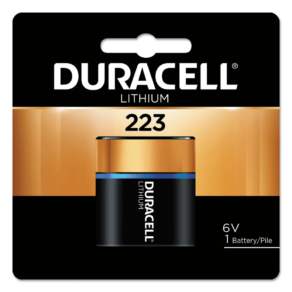 Duracell Battery, 223, Lithium, 6V