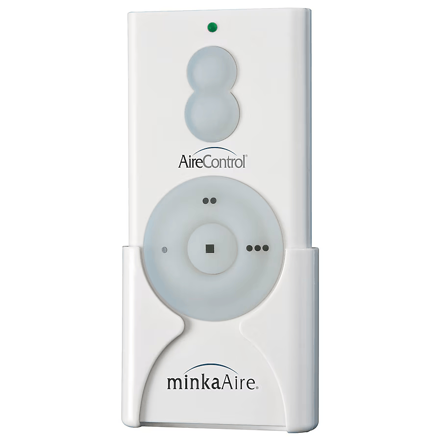 MinkaAire 3 -Setting White Plastic Indoor Handheld/Wall-mount Wall-mount Ceiling Fan Remote