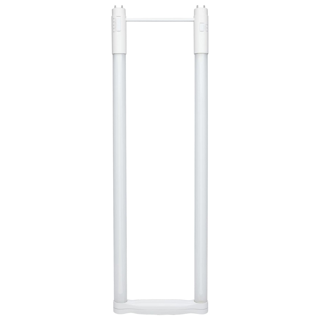 SATCO 11.5/13/15 Wattage Selectable T8 U-Bend LED; 30K/35K/40K/50K/65K CCT Selectable; 6-Inch; Frost Finish; 120-277 Range Voltage