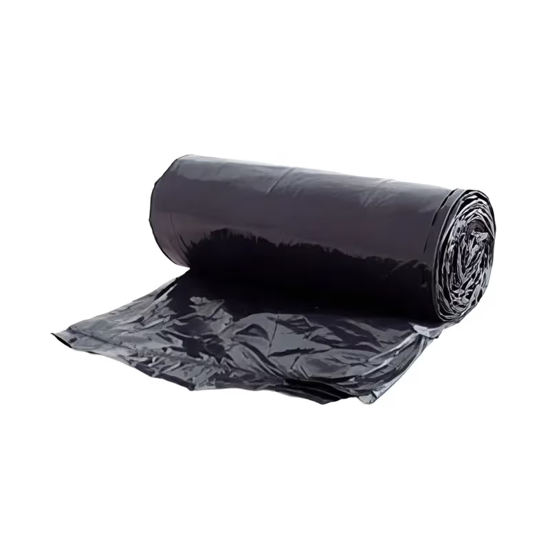 Victoria Bay Can Liner 24X33 IN Black 10MIC Roll 50 Count/Roll 20 Rolls/Case 1000 Count/Case