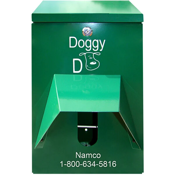 Pet Station Lockable Dispenser for Hanger and Roll Bags