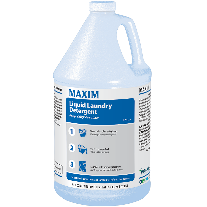 Maxim Liquid Laundry Detergent (4/1 gal-Case)