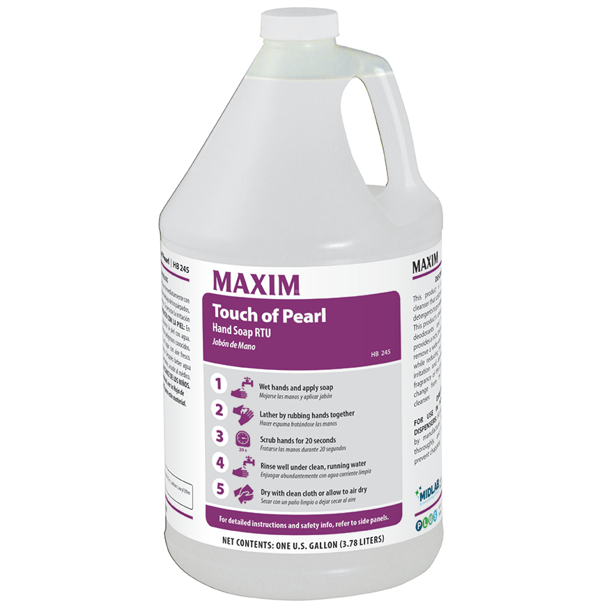Maxim Touch of Pearl Hand Soap RTU (4/1 gal-Case)