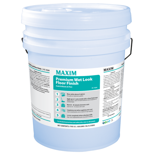 Maxim Premium Wet Look Floor Finish 5 gal