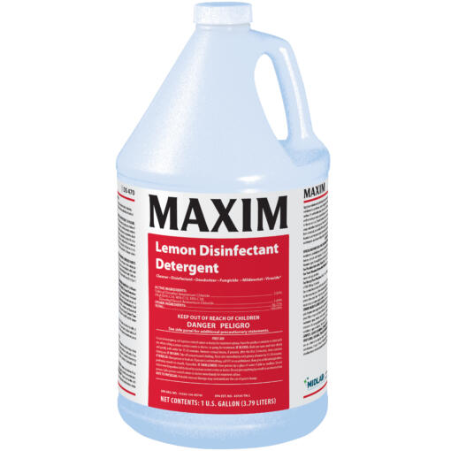 Maxim Lemon Disinfectant Detergent (4 Gal/Case)