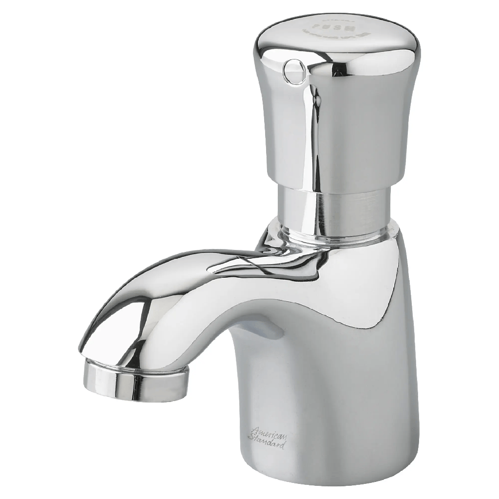 American Standard Metering Pillar Tap Faucet With Extended Spout 1.0 gpm/3.8 Lpf