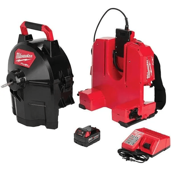 Milwaukee M18 Fuel 18v Li-Ion Cordless Drain Cleaning 5/16 ". Drum System Kit