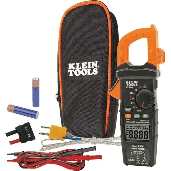 Klein Tools Ac Auto-Range Trms Digital Clamp Meter