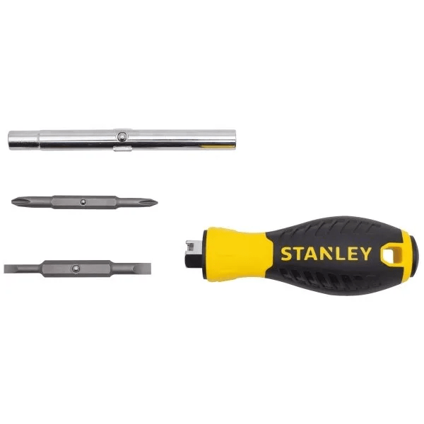 Stanley® 6-Way™ Screwdriver, Multi-Bit