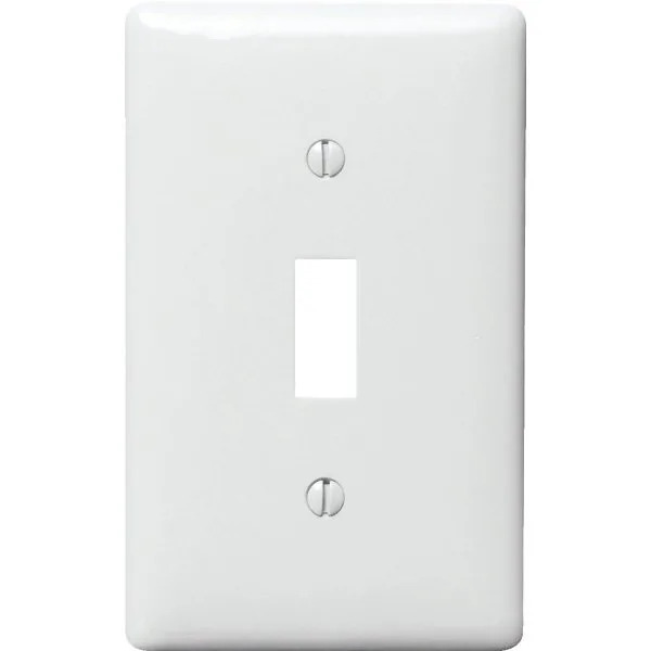 Hubbell 1-Gang Toggle Wall Plate (25-Pack)