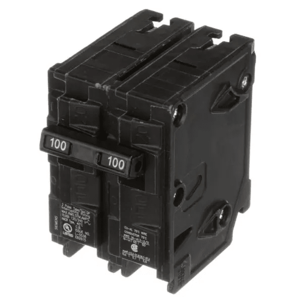 Siemens 100 Amp 120/240 Volt 2-Pole Interchangeable Circuit Breaker