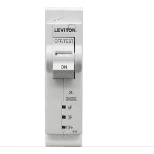 Leviton 20a Afci/Gfci Dual Function Branch Circuit Breaker, 1 Pole