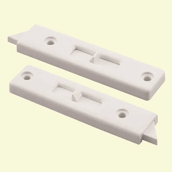 Prime-Line 3-9/16 In. White Vinyl Window Tilt Latch