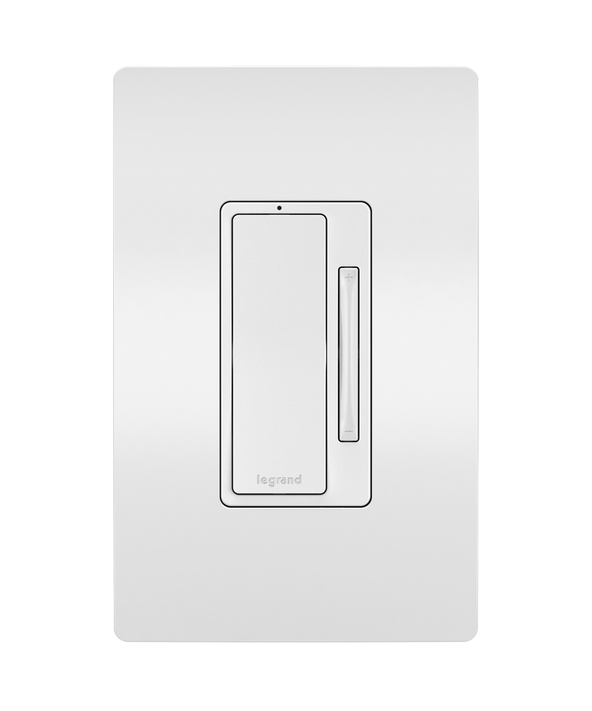 Legrand Radiant with Netatmo White Wired Remote Smart Rocker Dimmer Switch for LED/Halogen/Incandescent Bulbs