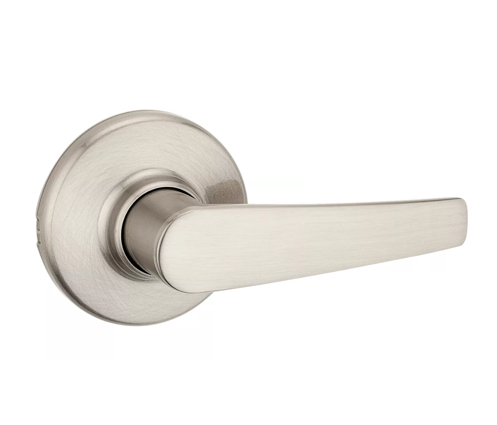 Kwikset Delta Satin Nickel Hall/Closet Passage Door Lever