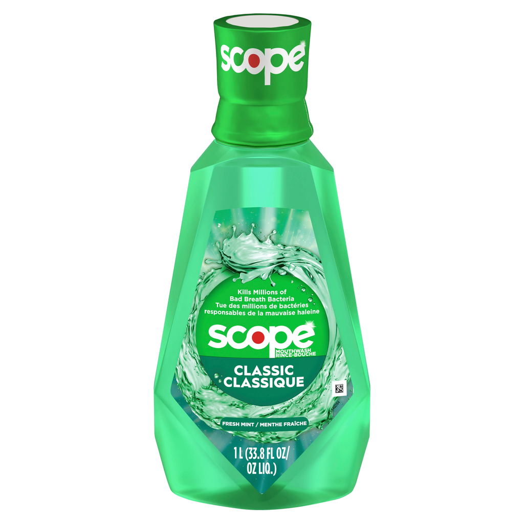 Crest Scope Mouthwash 1.2 FLOZ Mint Green 180/Case