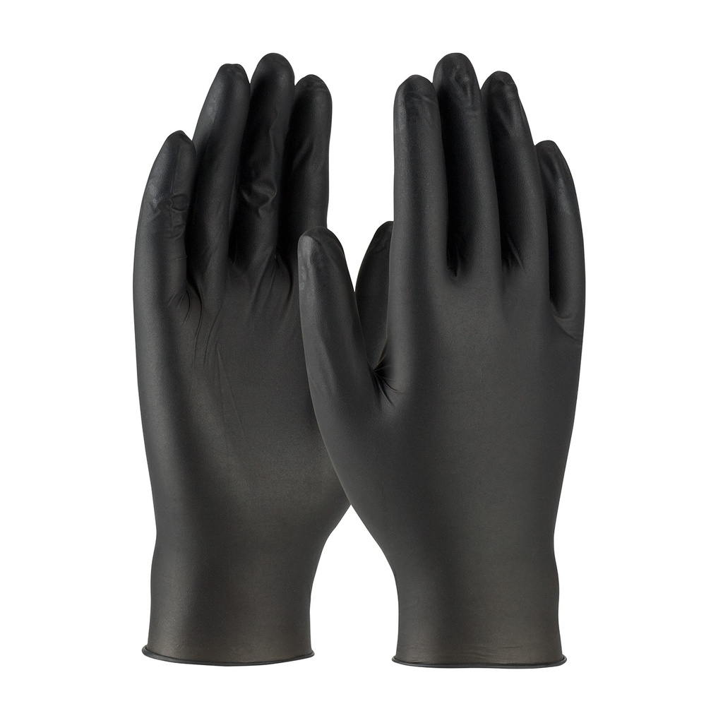 PIP Disposable Gloves, Black, Nitrile, XL (100/Box)
